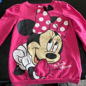Girls Disney Minnie Mouse sweater